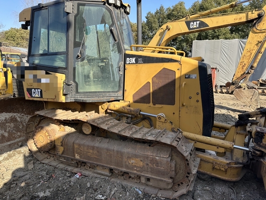 Japan Made Used Caterpillar D3K XL Bulldozer 6 Way Blade CAT C4.4 Engine